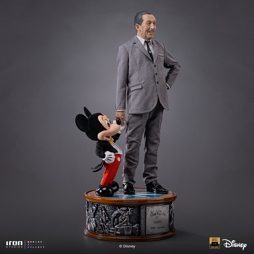 Pre-Order - Statue Walt Disney & Mickey Mouse - Disney Classics - Legacy Replica 1/4