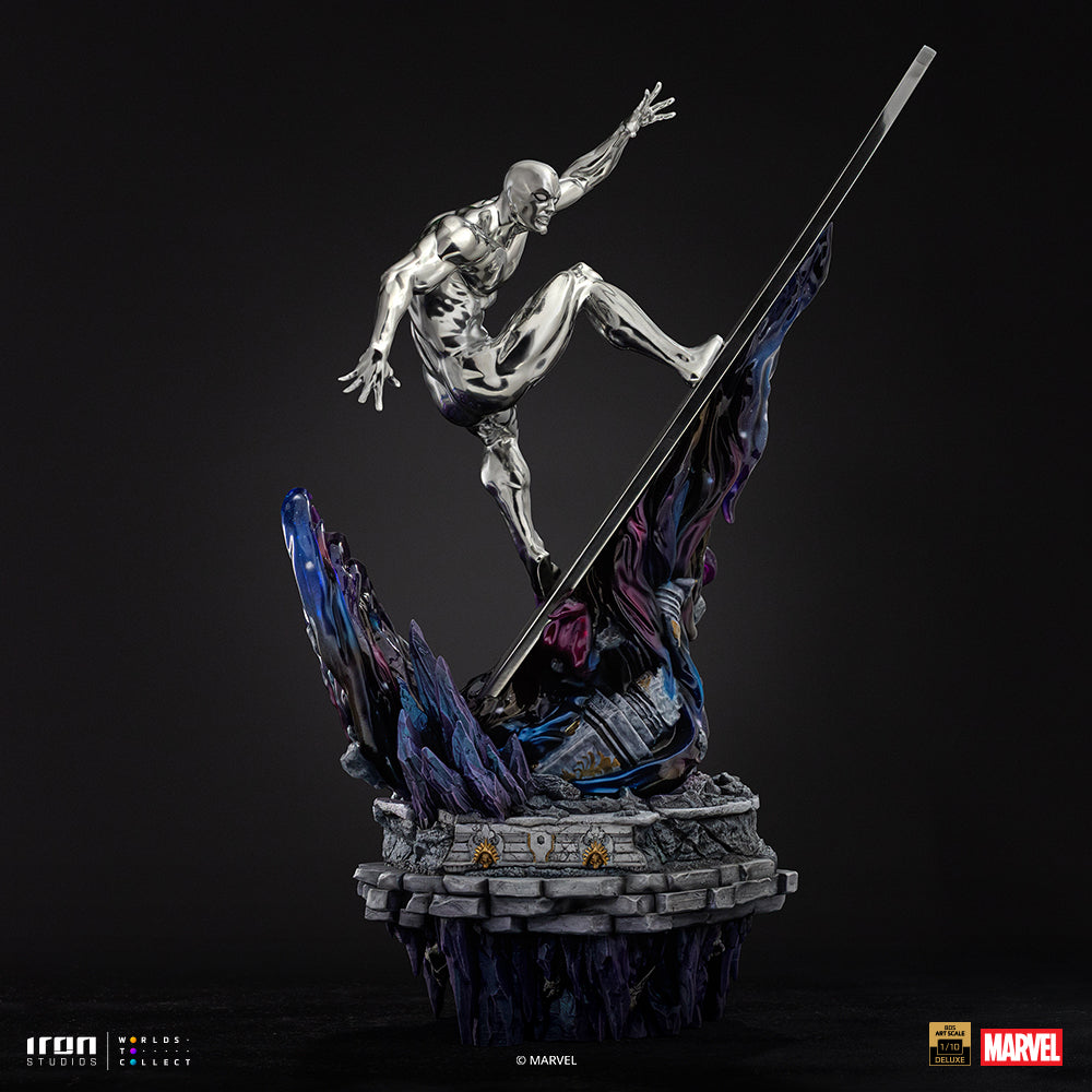 Pre-Order - Statue Silver Surfer Deluxe - Infinity Gauntlet Diorama - BDS Art Scale 1/10 - Iron Studios