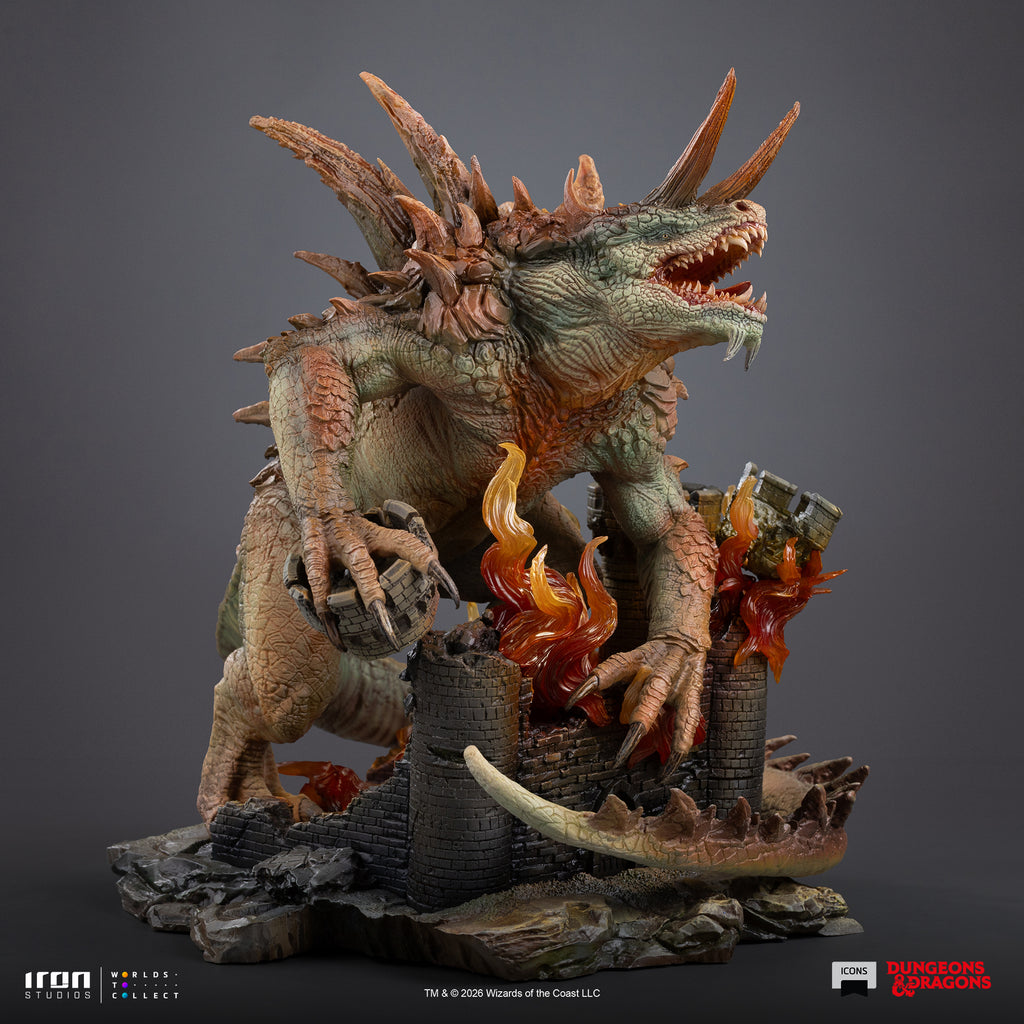 Pre-Order - Statue Tarrasque - Dungeons and Dragons - Icons - Iron Studios