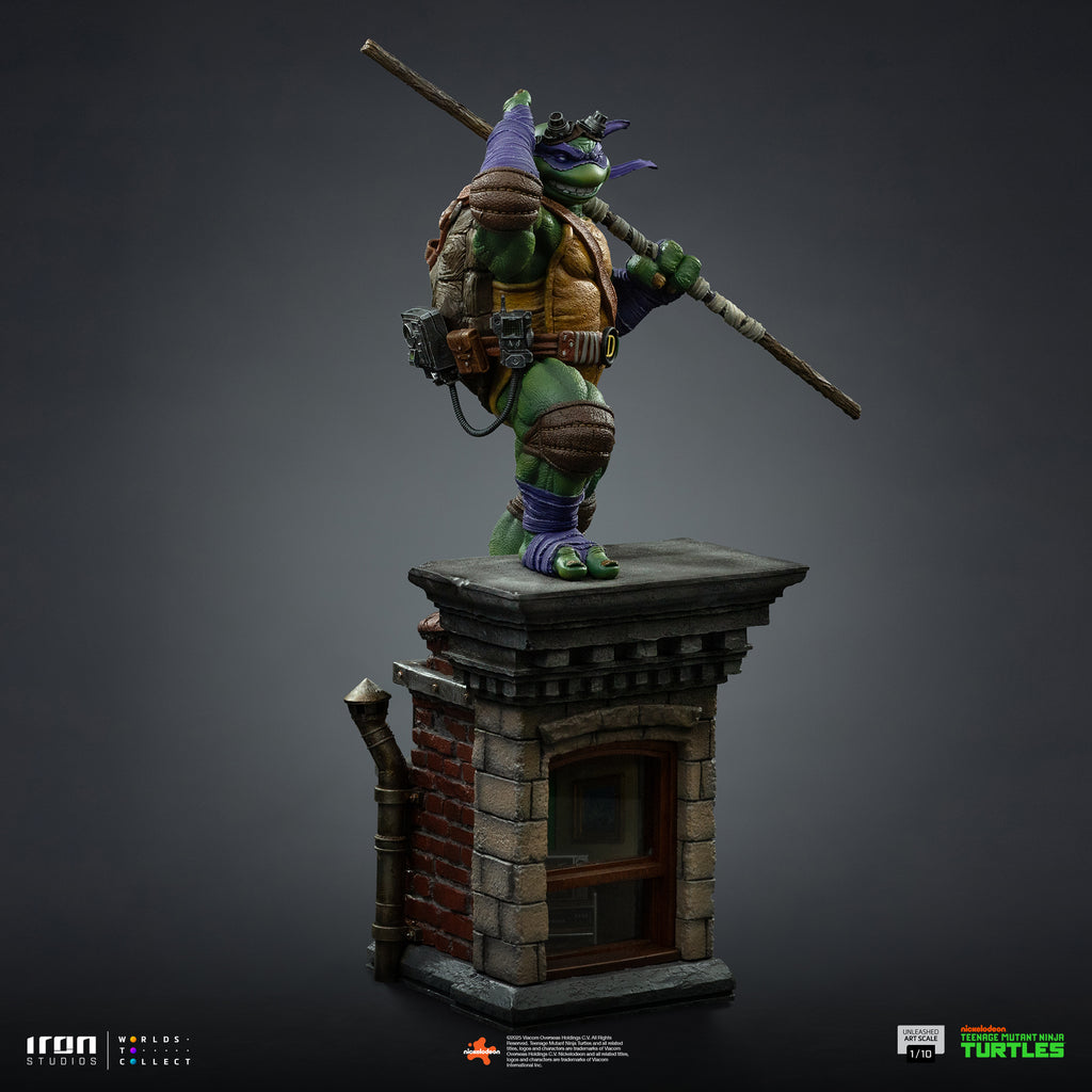 Pre-Order - Statue Donatello - Teenage Mutant Ninja Turtles - Unleashed Art Scale 1/10 - Iron Studios