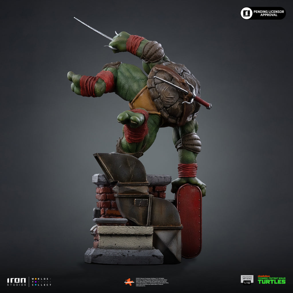 Pre-Order - Statue Raphael - TMNT - Unleashed Art Scale 1/10