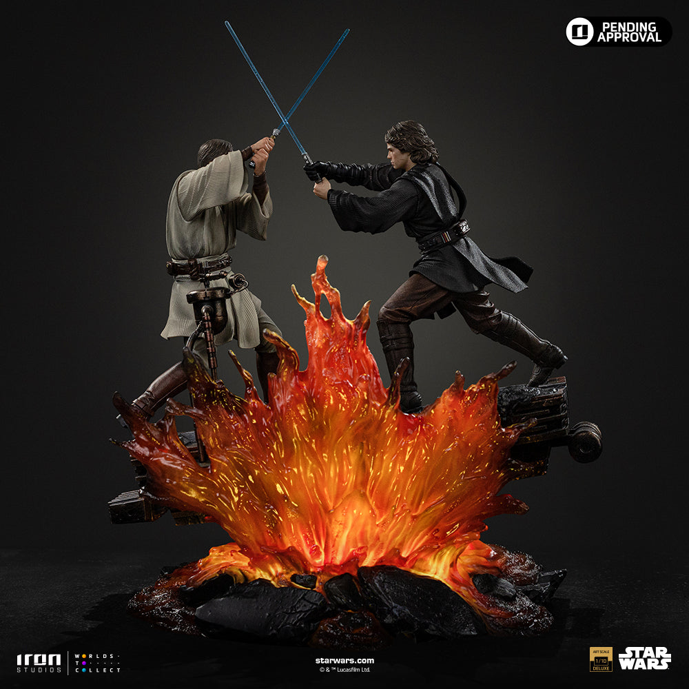 Pre-Order - Statue Anakin vs Obi-Wan (Revenge of the Sith 20th Years Anniversary) – Star Wars – Art Scale 1/10 – Iron Studios