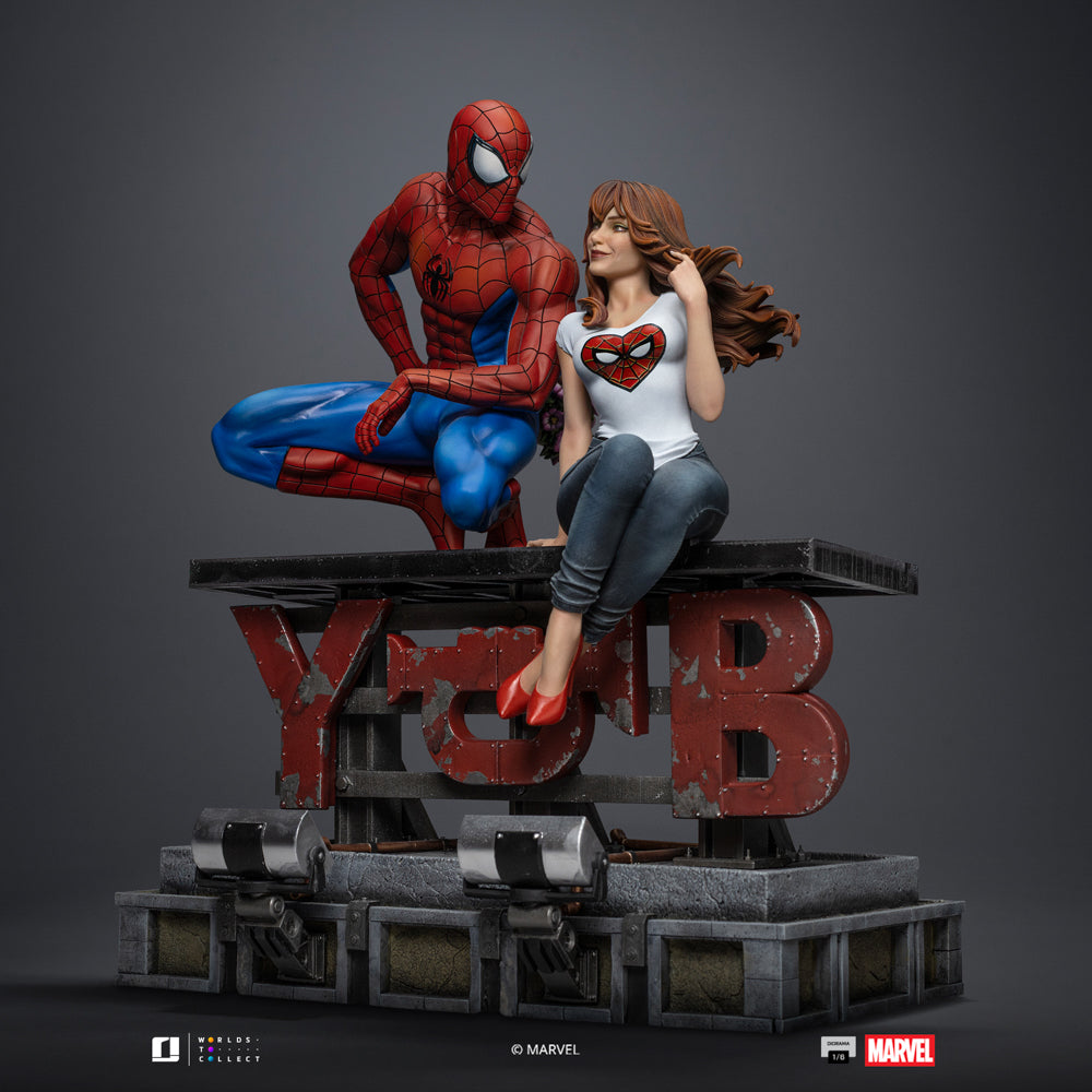 Statue Spider-Man and MJ - Marvel Comics - Diorama 1/6 - Iron Studios