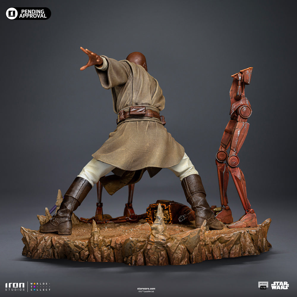 Statue Mace Windu Star Wars  Art Scale 1/10 Iron Studios