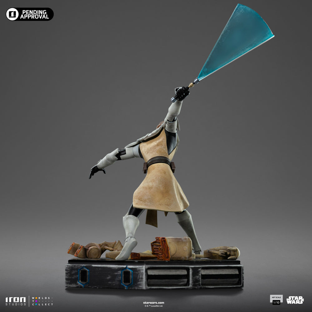 Digital Pre-Order - Statue Obi-Wan Kenobi - Star Wars: Clone Wars - Art Scale 1/10 - Iron Studios