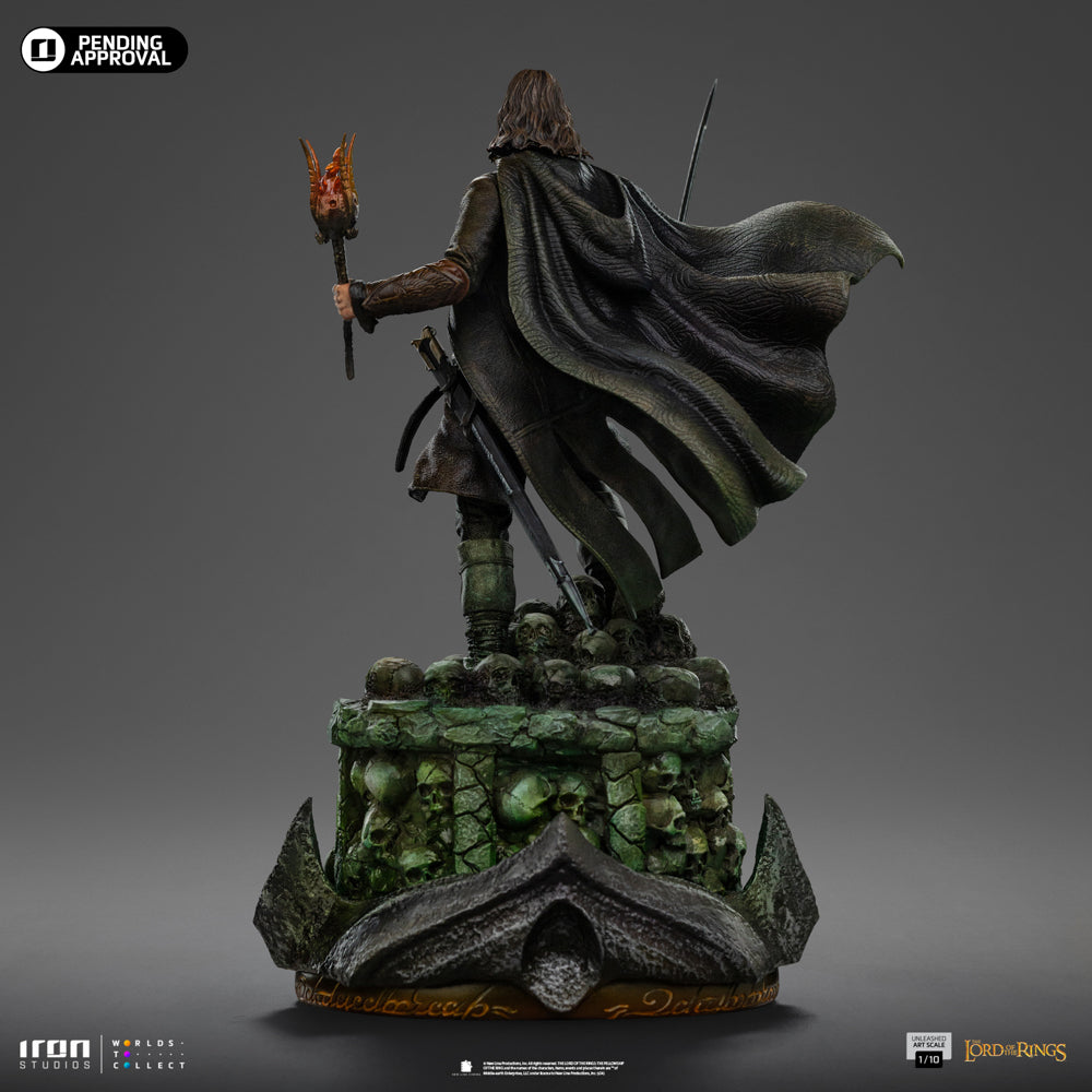 Digital Pre-Order - Statue Aragorn Unleashed - The Lord of the Rings - Art Scale 1/10 - Iron Studios