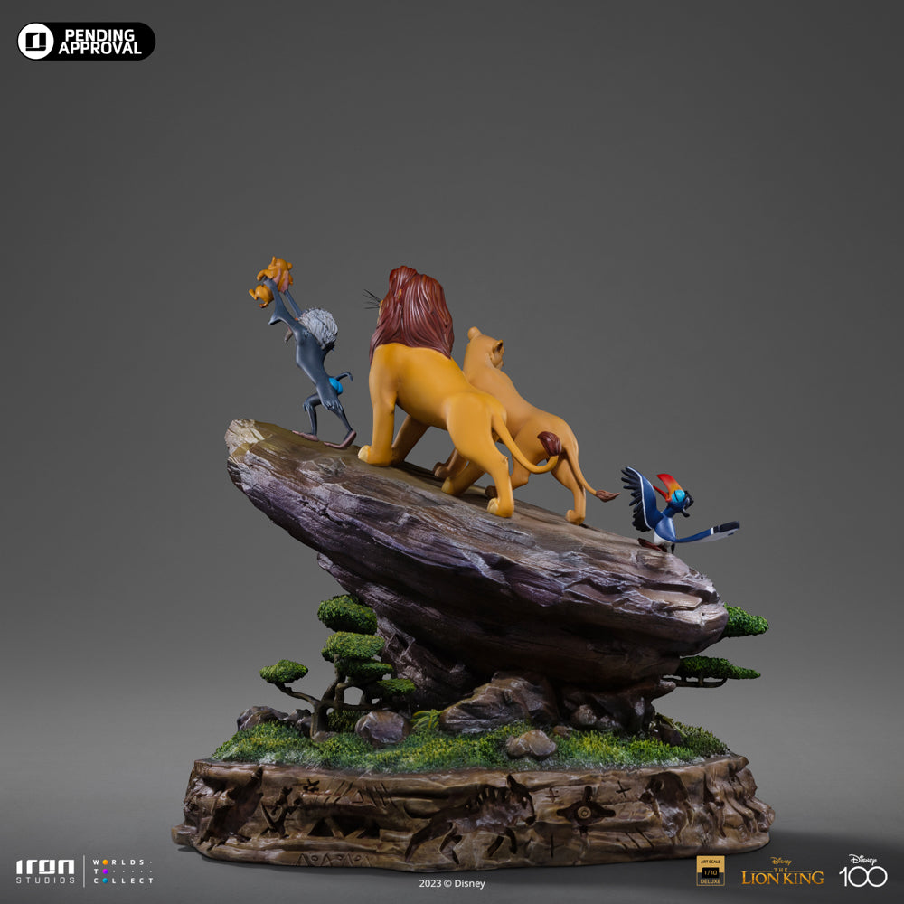Statue Lion King Deluxe - Disney 100th - The Lion King - Art Scale 1/10 - Iron Studios