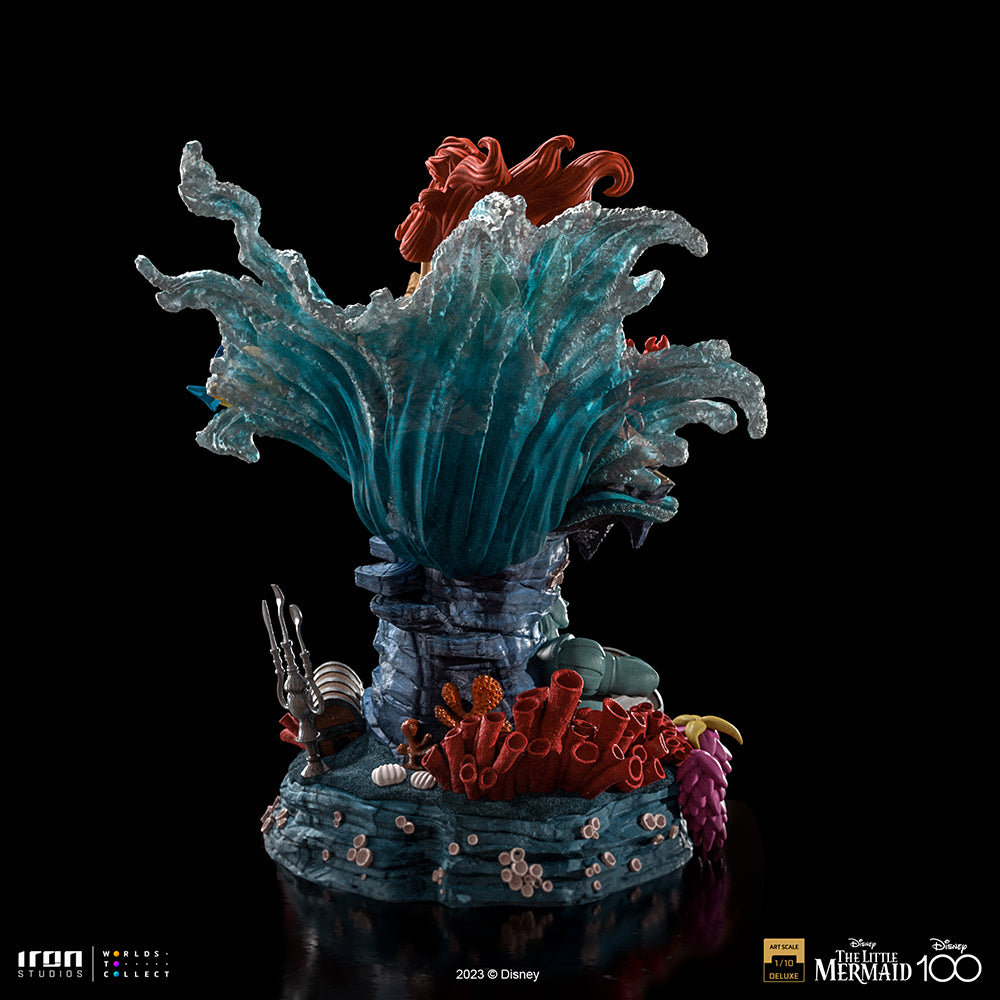 Statue Little Mermaid Deluxe - Disney 100th - Little Mermaid - Art Scale 1/10 - Iron Studios