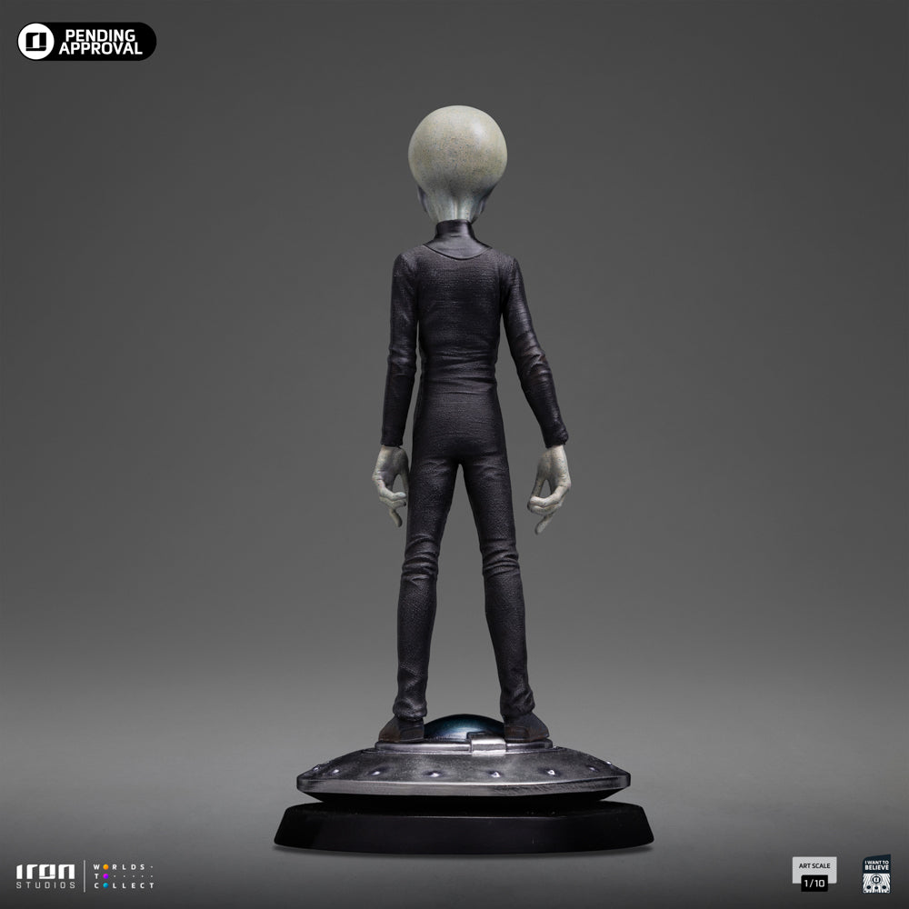 Statue Grey Alien - I Want To Believe - Art Scale 1/10 - Iron Studios