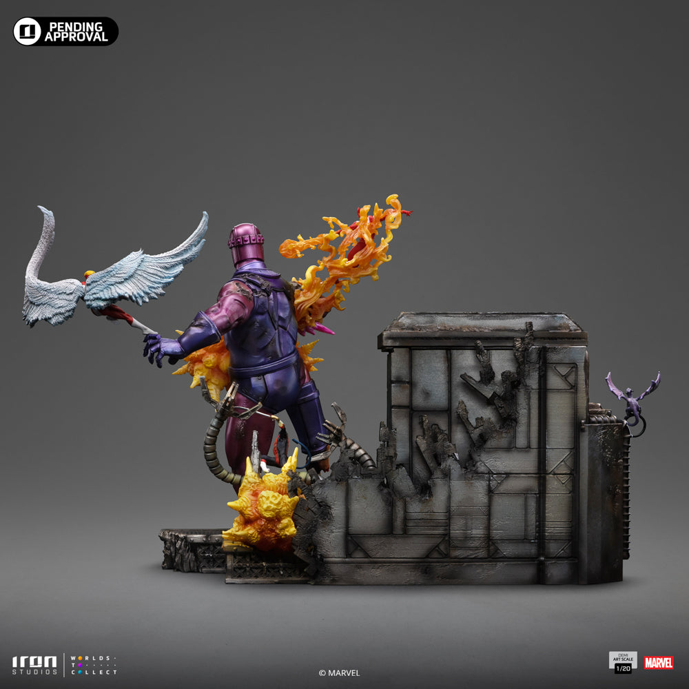 Statue X-Men Danger Room Diorama Version B - X-Men - Demi Art Scale 1/20 - Iron Studios