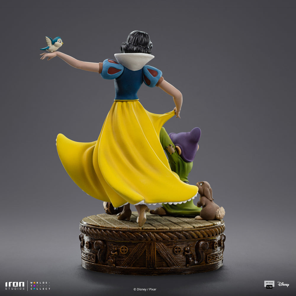Digital Pre-Order - Statue Snow White and Dopey - Snow White and the Seven Dwarves - Art Scale 1/10 - Iron Studios