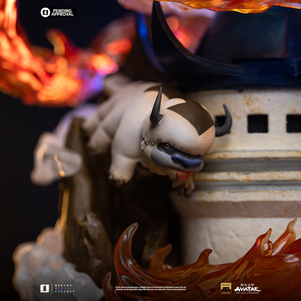 Statue Aang  Avatar: The Last Airbender  Art Scale 1/10  Iron Studios