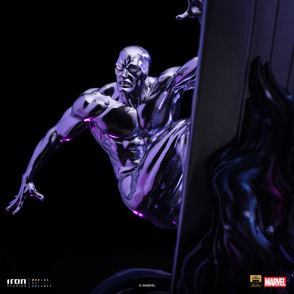 Pre-Order - Statue Silver Surfer Deluxe - Infinity Gauntlet Diorama - BDS Art Scale 1/10 - Iron Studios