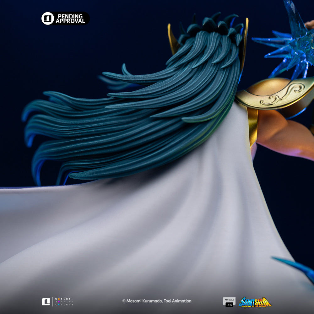 Statue Aquarius Camus  Saint Seiya  Art Scale 1/10  Iron Studios