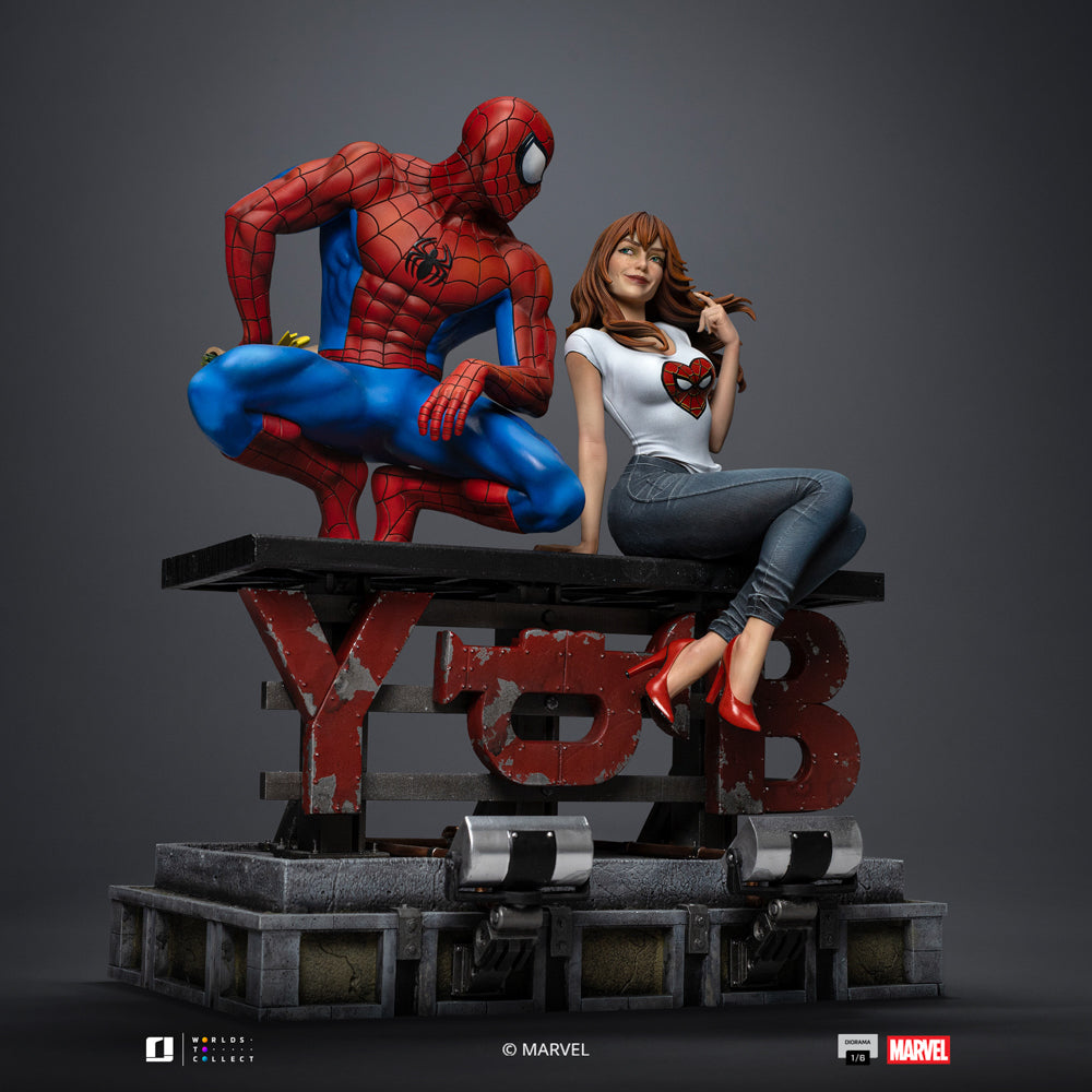 Digital Pre-Order - Statue Spider-Man and Mary Jane - Marvel Comics - Diorama 1/6 - Iron Studios