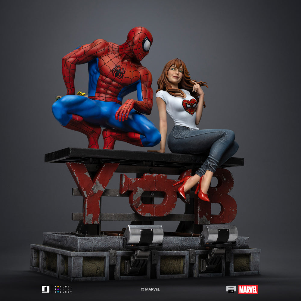 Statue Spider-Man and MJ - Marvel Comics - Diorama 1/6 - Iron Studios