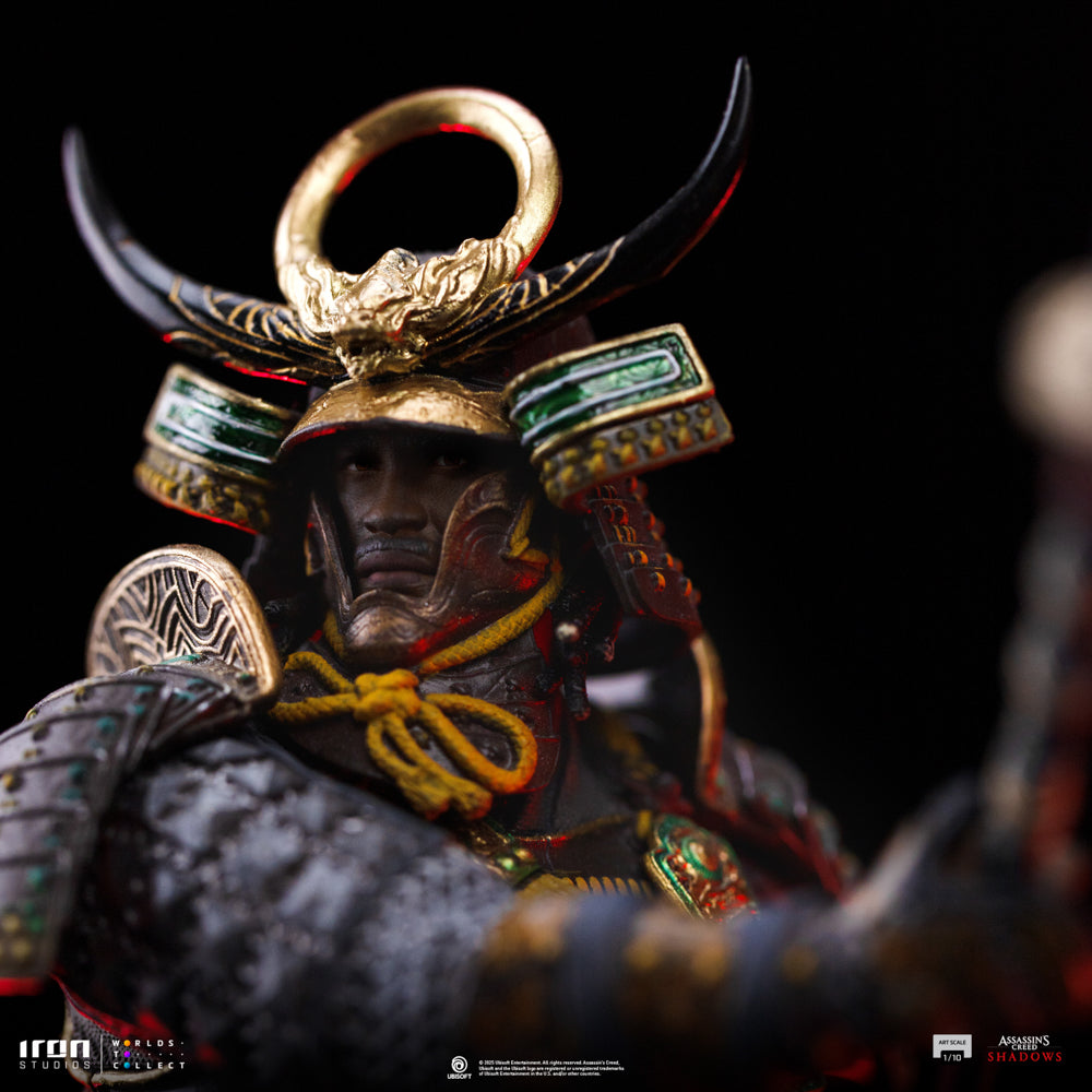 Statue Yasuke  Assassin's Creed Shadows  Art Scale 1/10  Iron Studios
