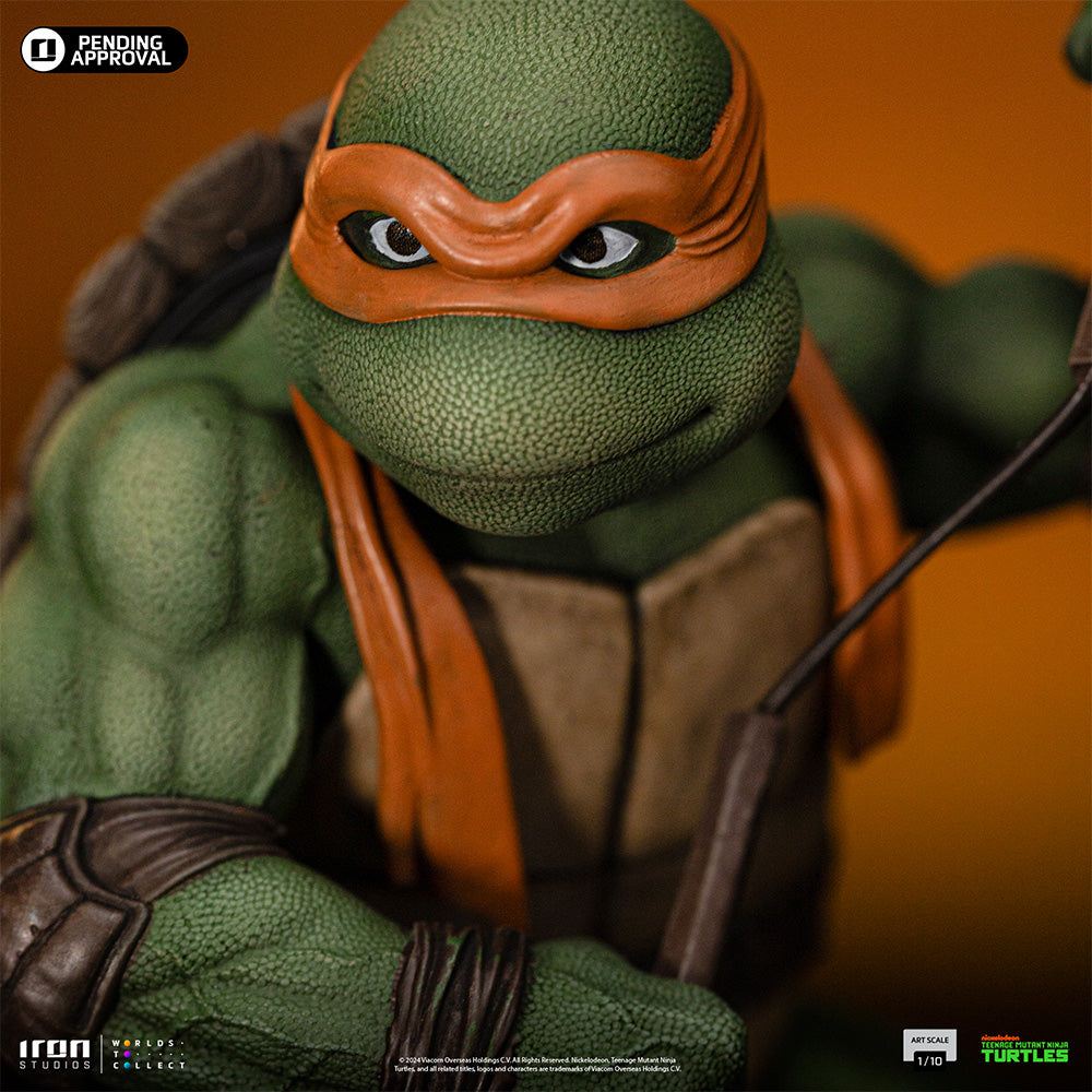 Statue Michelangelo - TMNT Movie - Art Scale 1/10 - Iron Studios