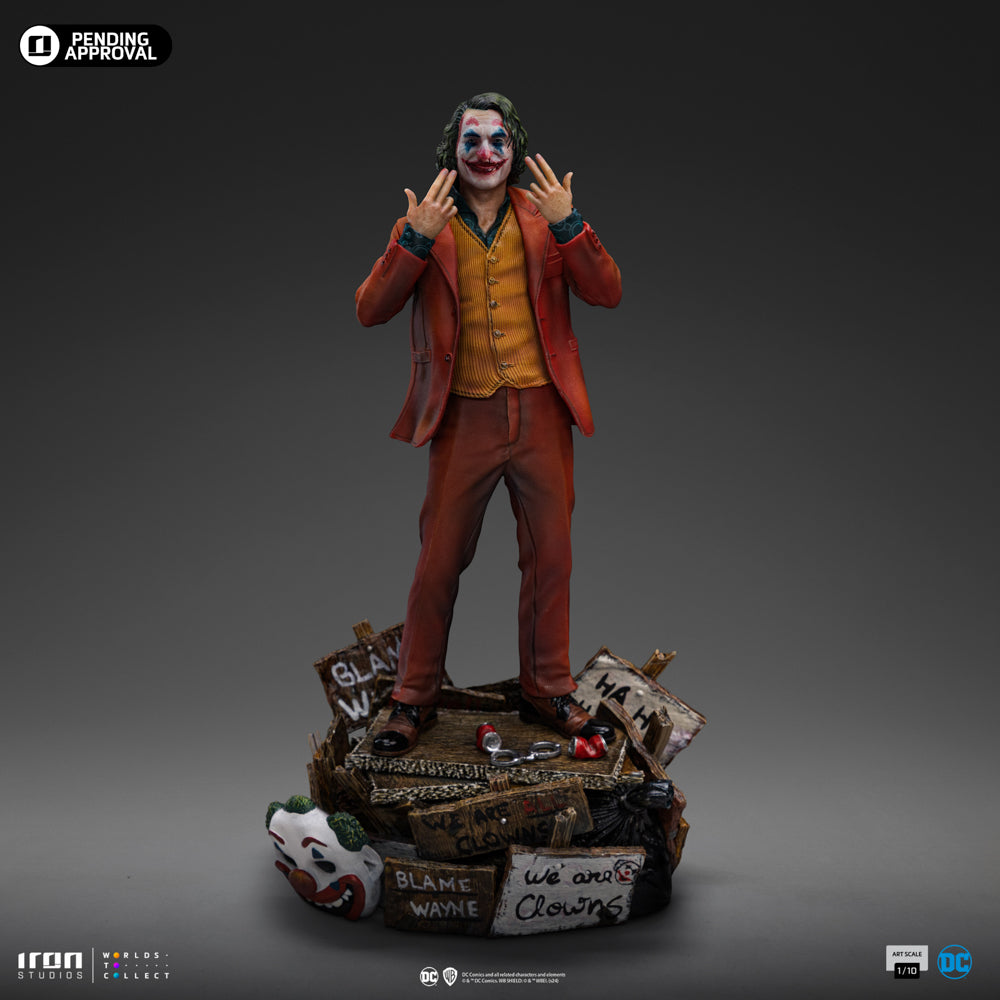 Digital Pre-Order - Statue Joker (Arthur Fleck) - Joker - Deluxe Art Scale 1/10 - Iron Studios