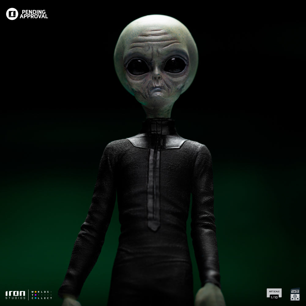 Statue Grey Alien - I Want To Believe - Art Scale 1/10 - Iron Studios