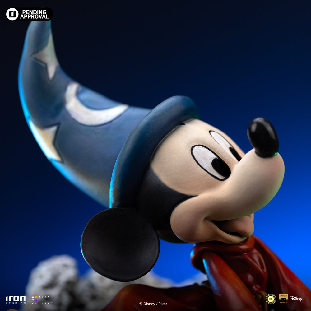 Digital Pre-Order - Statue Sorcerer Mickey - Disney Classics - Vintage Collection - Iron Studios