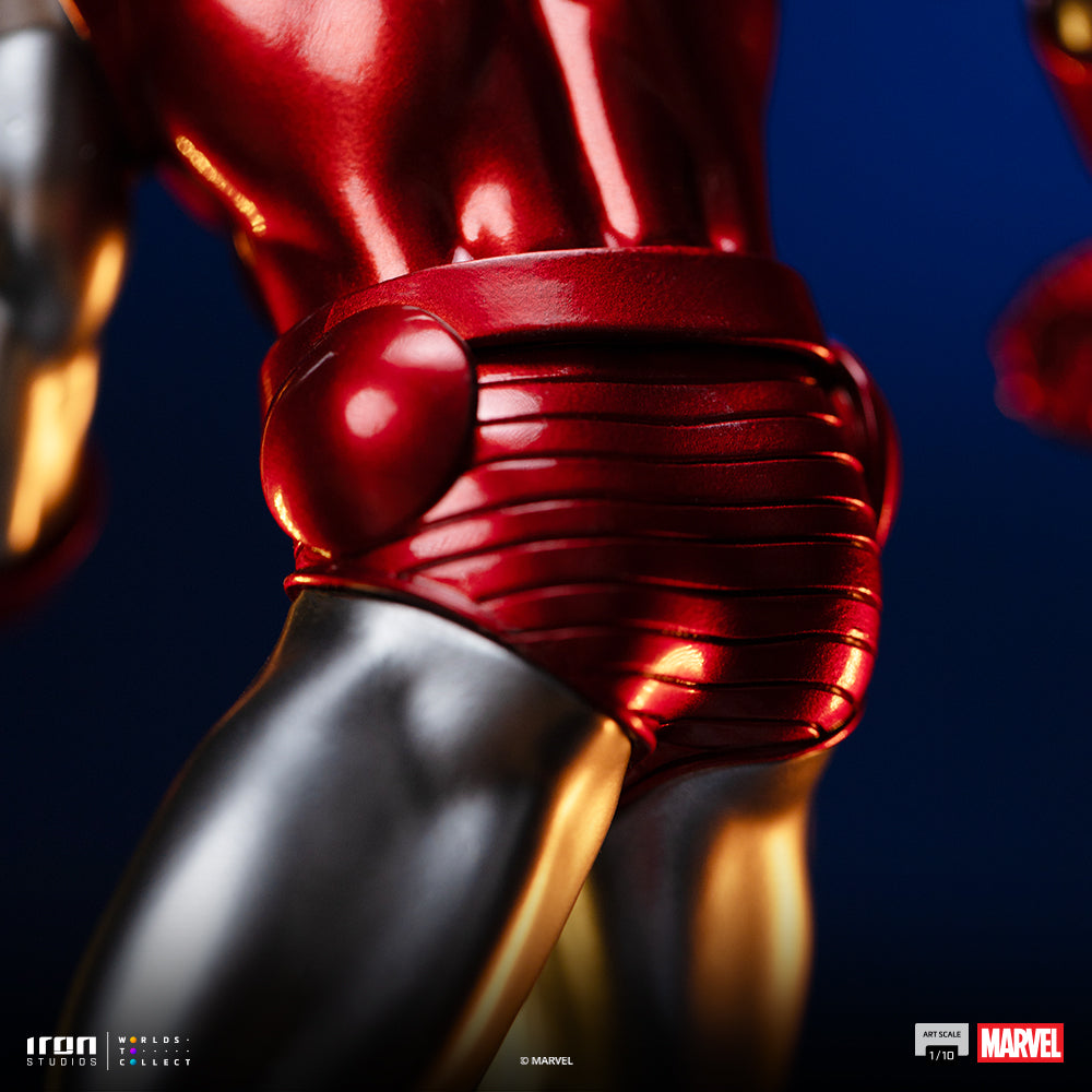 Pre-Order - Statue Iron Man Red & Chrome - Marvel Comics - Art Scale 1/10 - Iron Studios