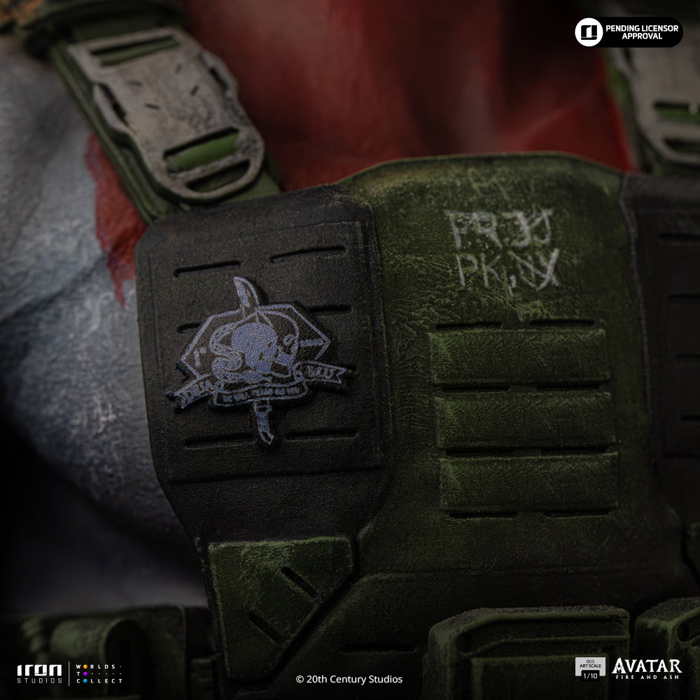 Pre-Order - Statue Miles Quaritch – Avatar 3: Fire and Ash – Art Scale 1/10 – Iron Studios