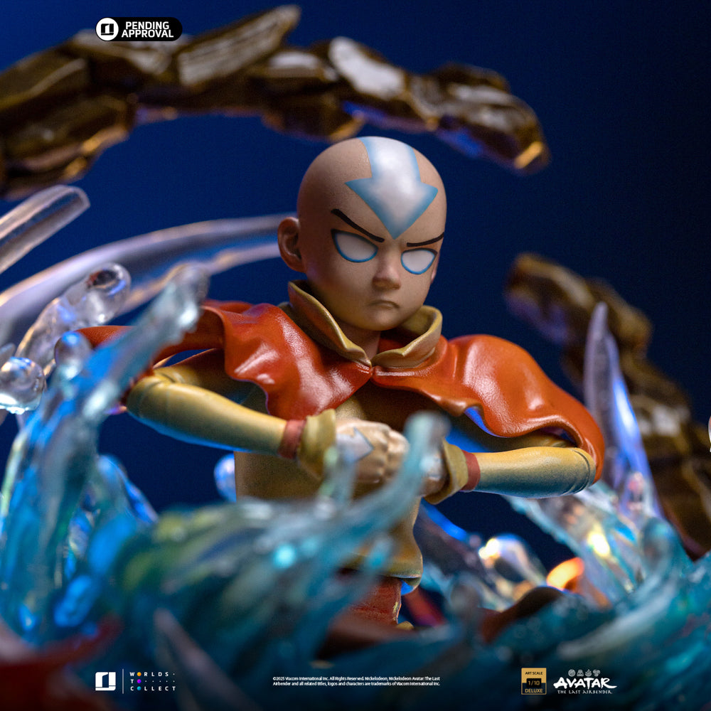 Statue Aang  Avatar: The Last Airbender  Art Scale 1/10  Iron Studios