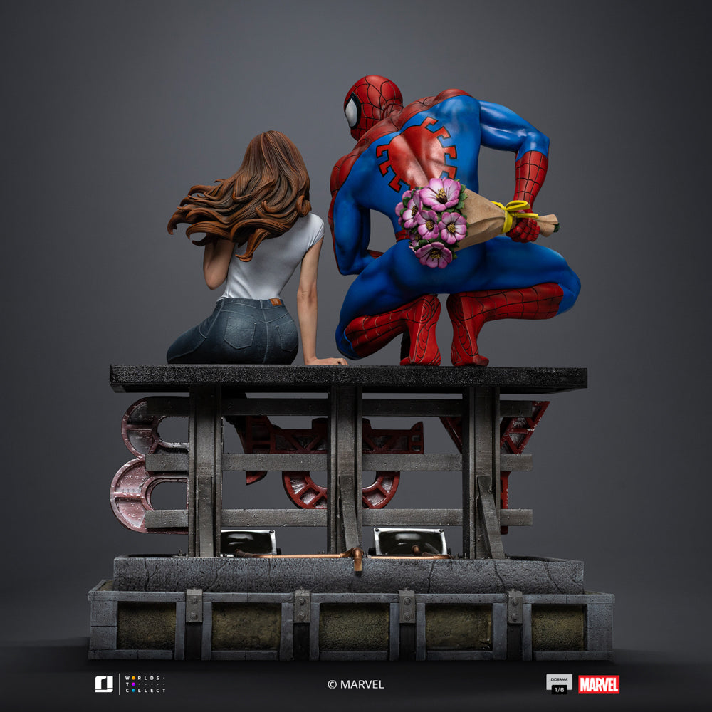 Digital Pre-Order - Statue Spider-Man and Mary Jane - Marvel Comics - Diorama 1/6 - Iron Studios