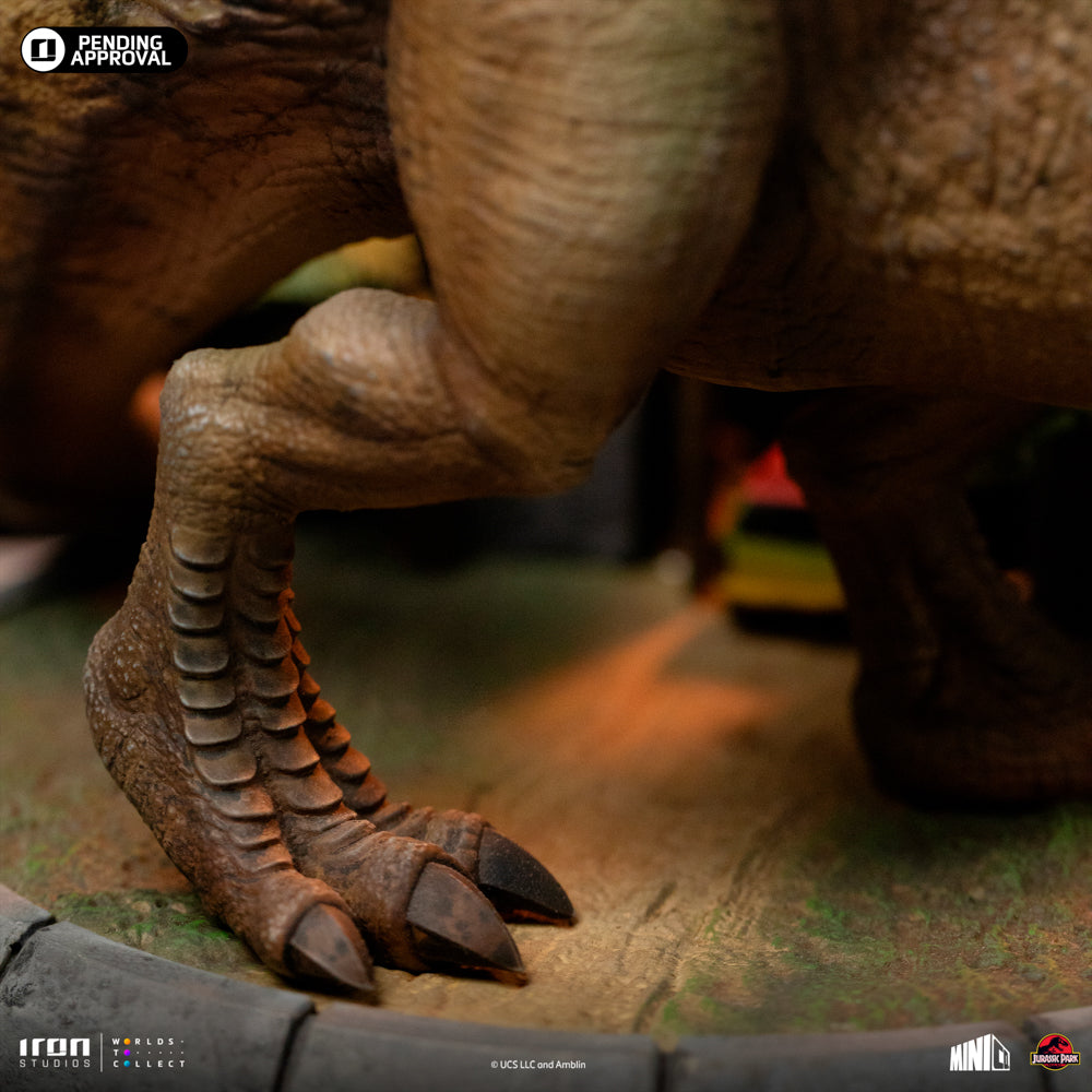 T-Rex Deluxe - Jurassic Park - Minico - Iron Studios – Iron Studios US