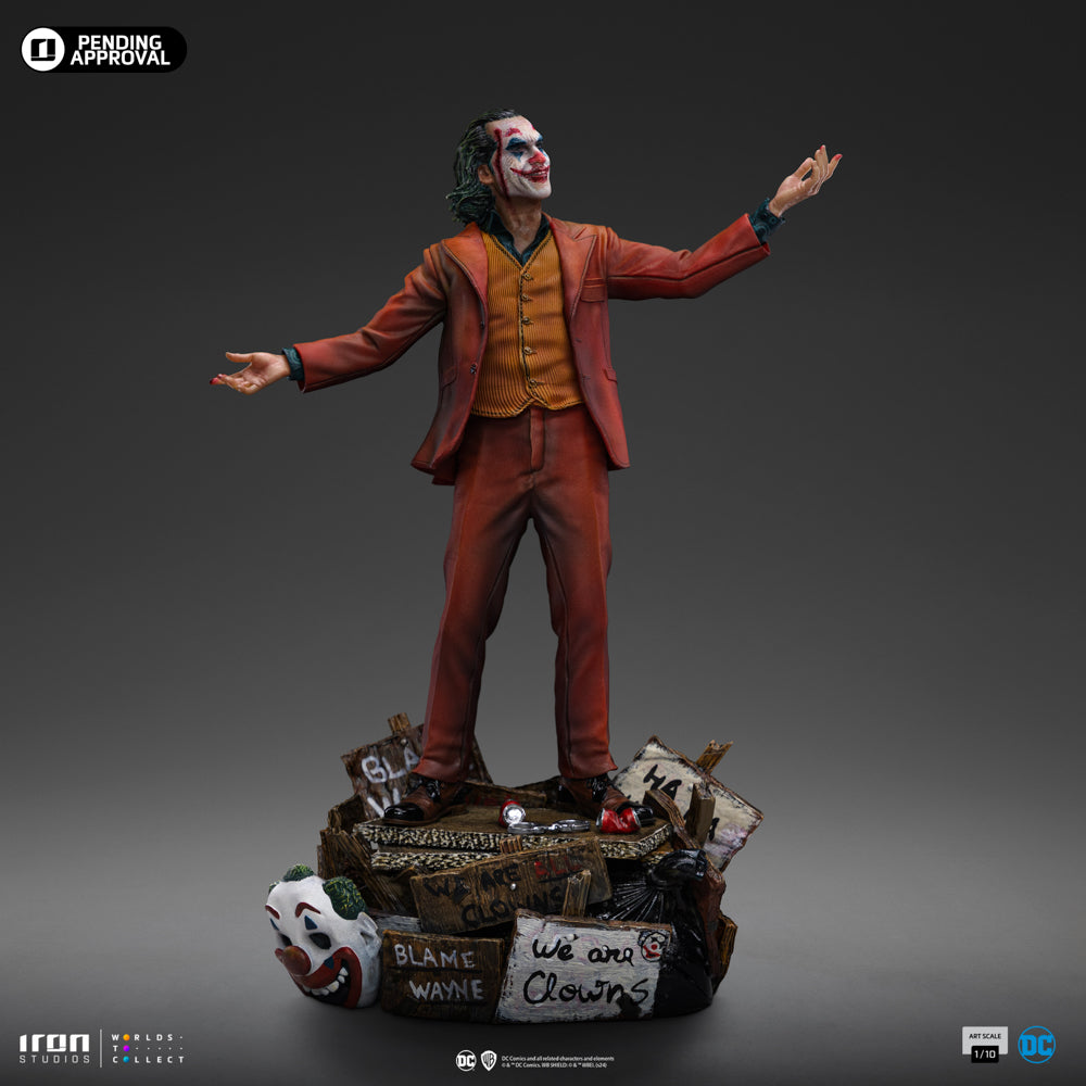 Digital Pre-Order - Statue Joker (Arthur Fleck) - Joker - Deluxe Art Scale 1/10 - Iron Studios