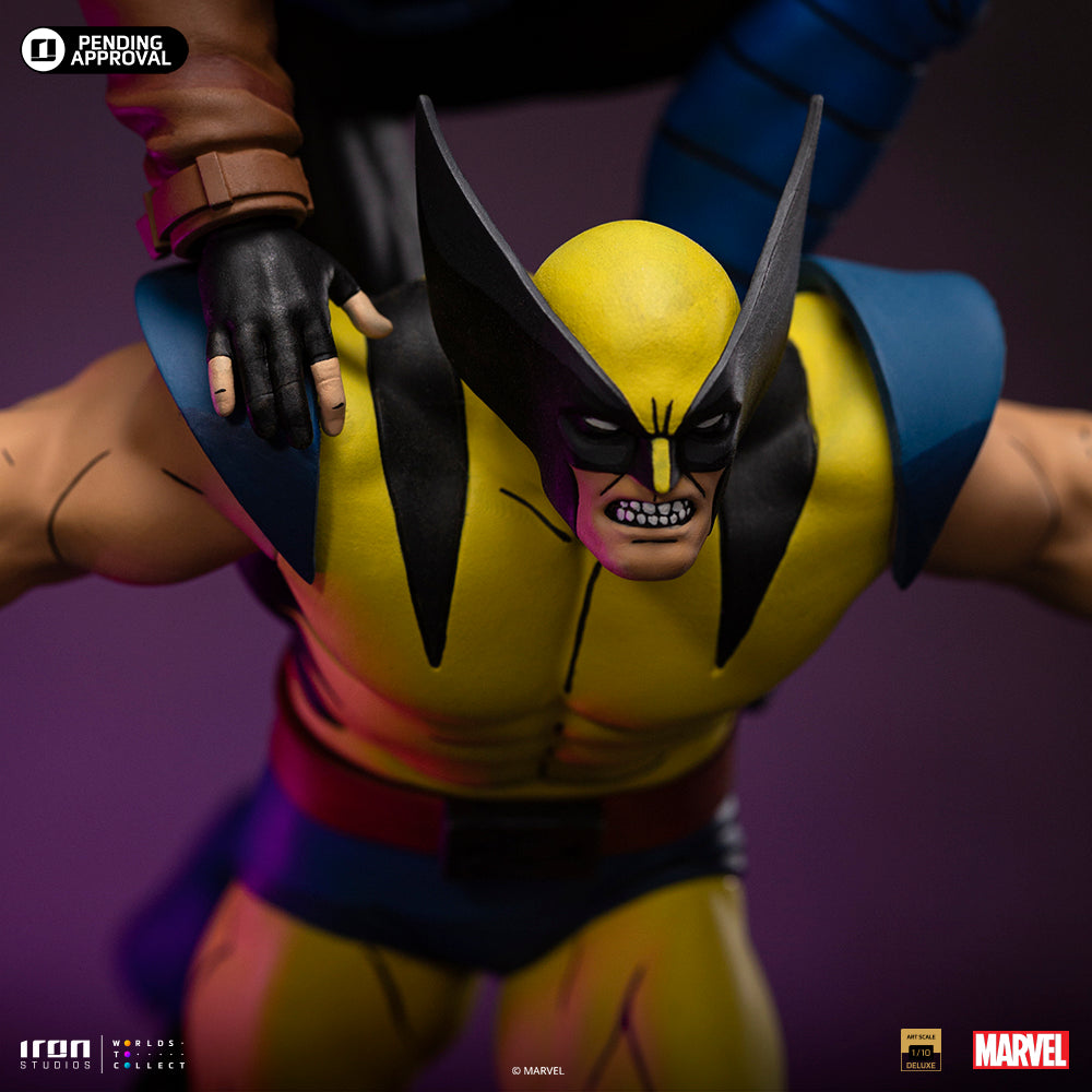 Statue Gambit and Wolverine - X-Men '97 - Art Scale 1/10 - Iron Studios