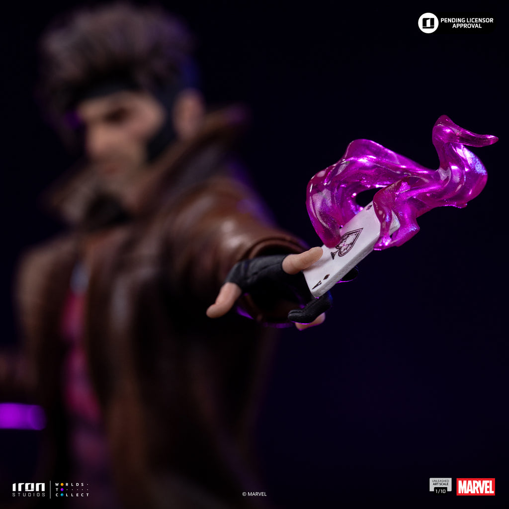 Pre-Order - Statue Gambit Unleashed - X-Men - Art Scale 1/10 - Iron Studios