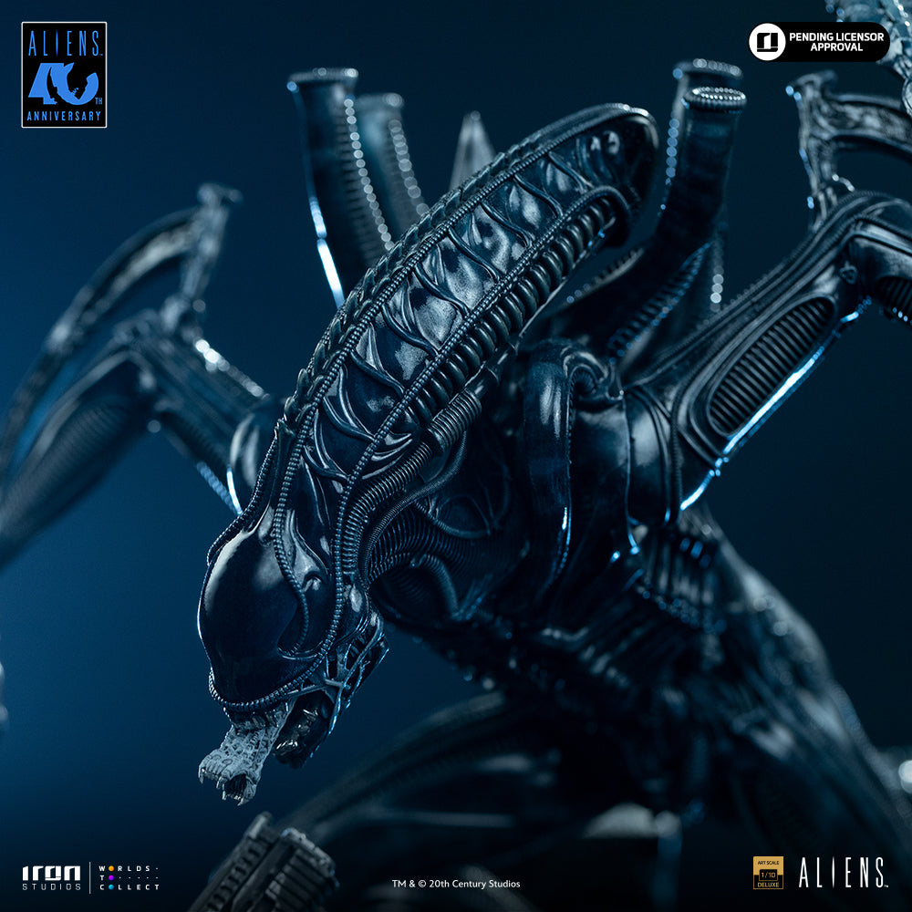 Pre-Order - Statue Alien Xenomorph Warrior vs Corporal Dwayne Hicks - Aliens - Art Scale 1/10 - Iron Studios