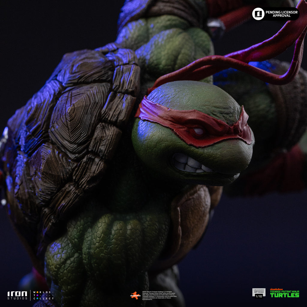 Zombie Raphael Color Pre-Order - Statue Raphael - TMNT - Unleashed Art Scale 1/10 – Iron ...