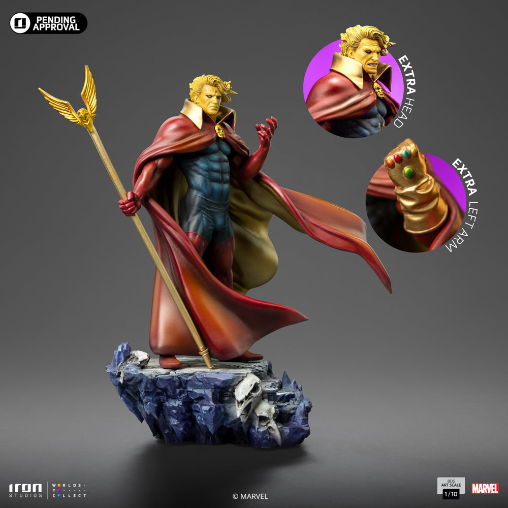 Digital Pre-Order - Statue Adam Warlock - Infinity Gauntlet Diorama - Art Scale 1/10 - Iron Studios