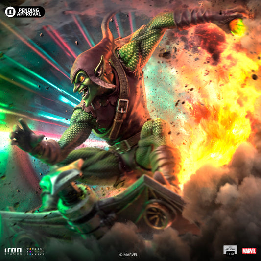 Digital Pre-Order - Statue Green Goblin - Spider-man vs Villains Diorama - BDS Art Scale 1/10 - Iron Studios