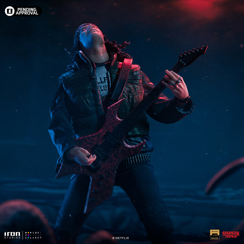 Digital Pre-Order - Statue Eddie Munson - Stranger Things - Art Scale 1/10 - Iron Studios