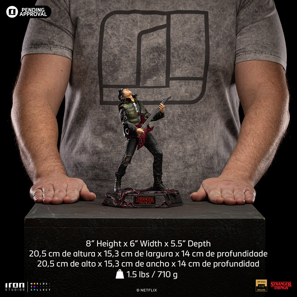 Eddie Munson - Stranger Things - Art Scale 1/10 - Iron Studios