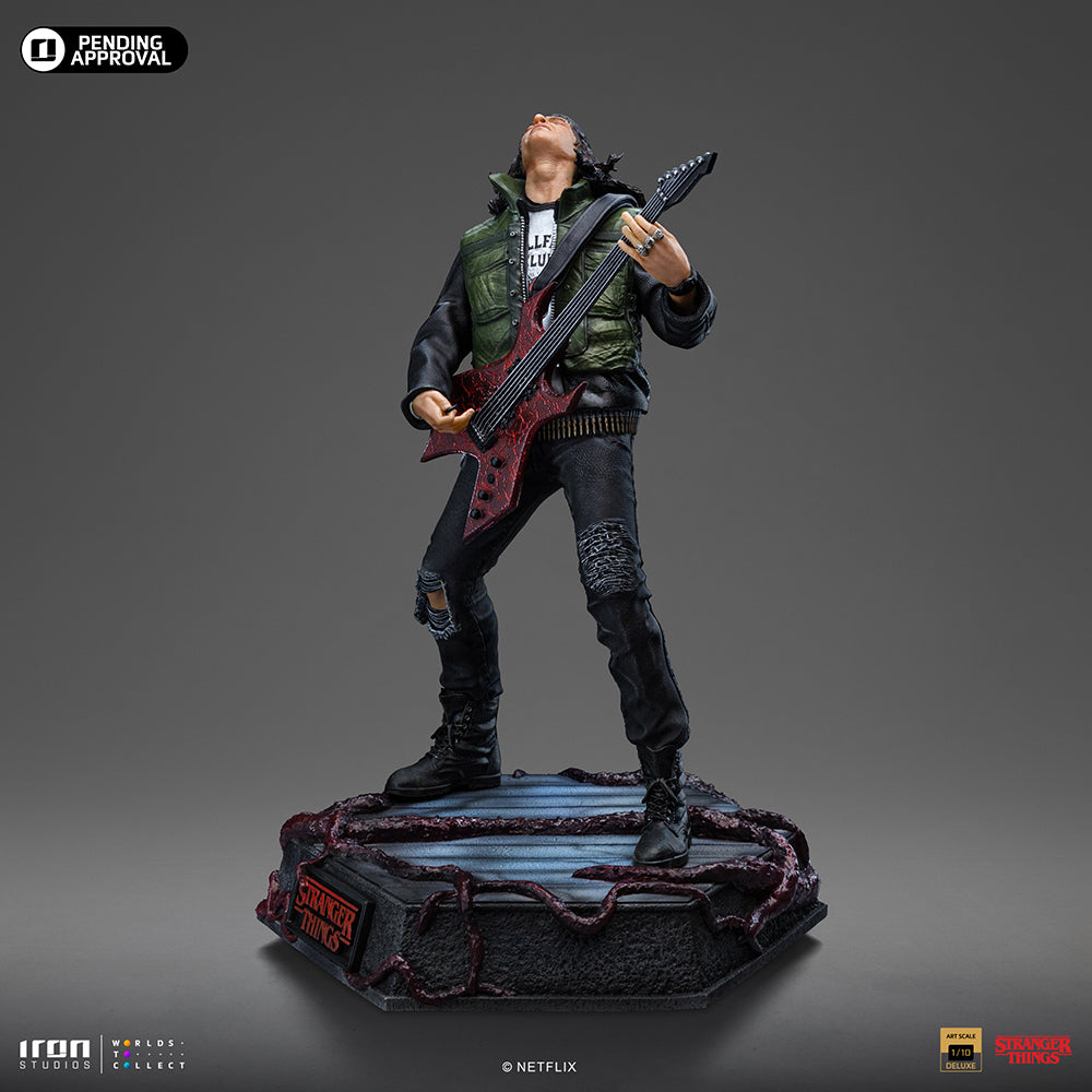 Digital Pre-Order - Statue Eddie Munson - Stranger Things - Art Scale 1/10 - Iron Studios