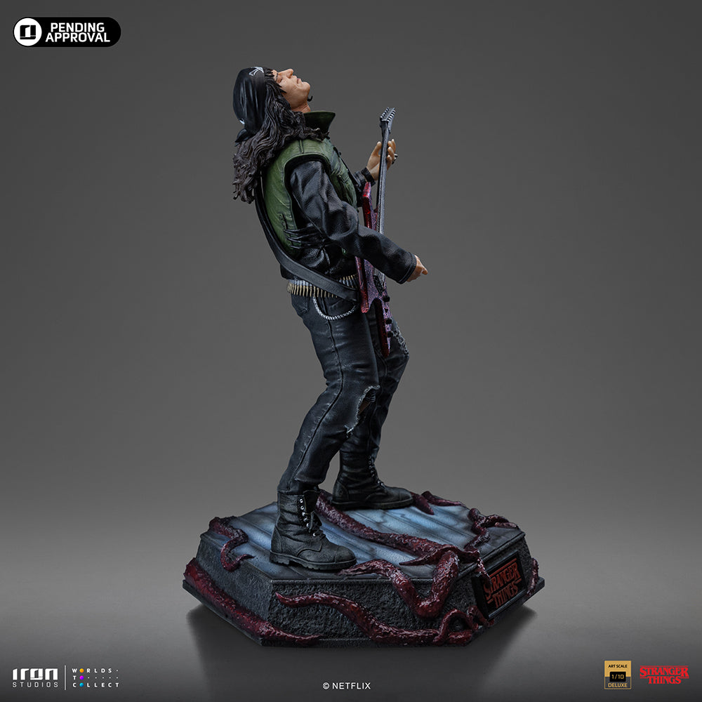 Digital Pre-Order - Statue Eddie Munson - Stranger Things - Art Scale 1/10 - Iron Studios