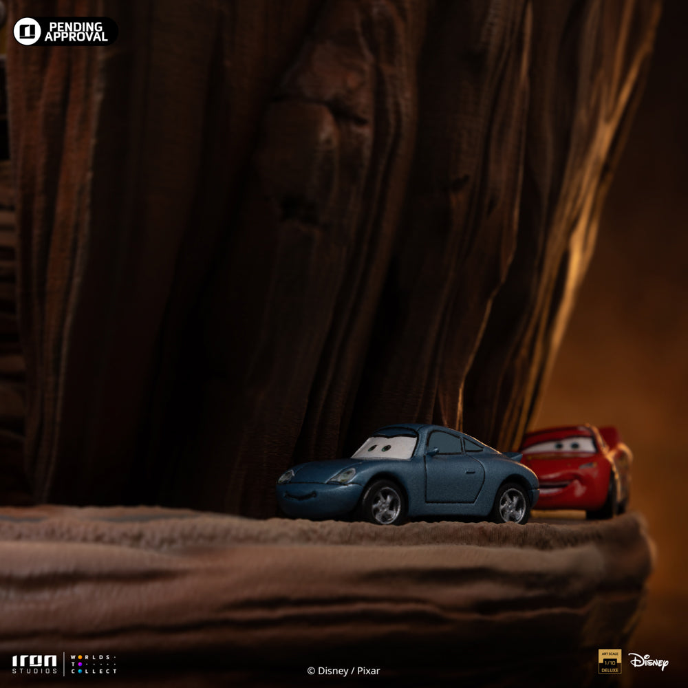 Digital Pre-Order - Statue Lightning Mcqueen and Tow Mater - Cars - Deluxe Art Scale 1/10 - Iron Studios