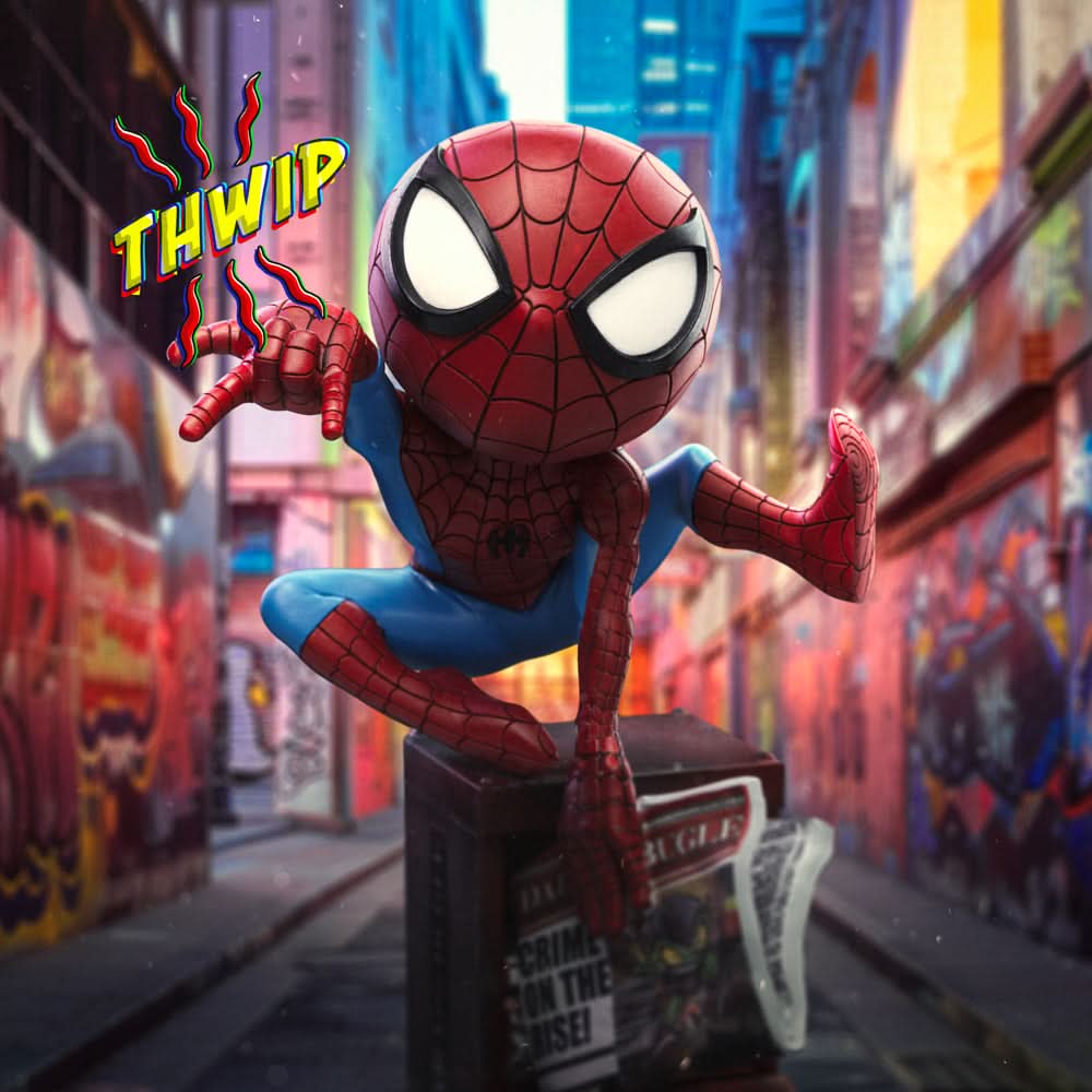 Statue Spider-Man Comics - MiniCo - Iron Studios