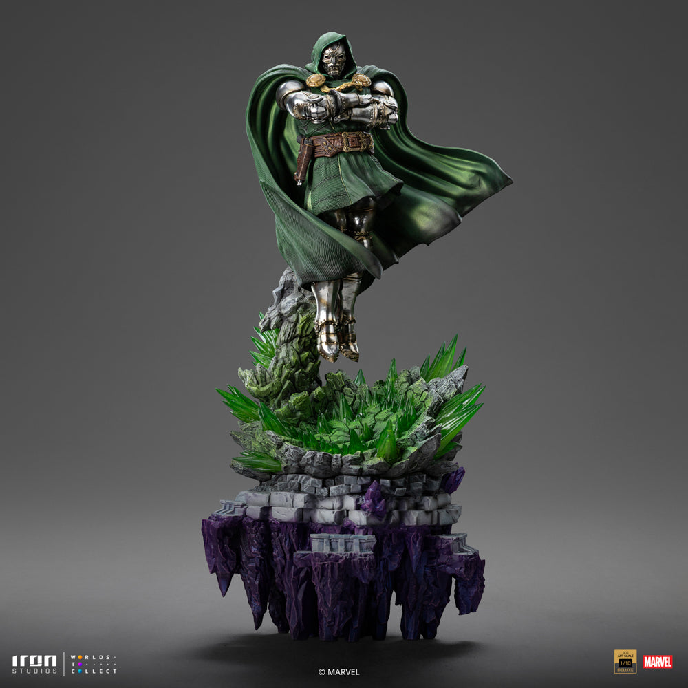 Digital Pre-Order - Statue Doctor Doom Deluxe - Infinity Gauntlet Diorama - Art Scale 1/10 - Iron Studios