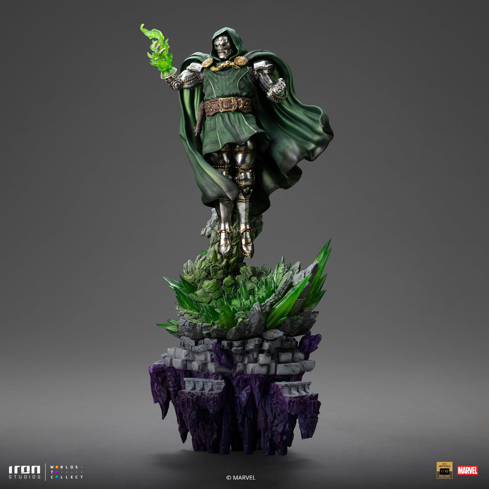 Digital Pre-Order - Statue Doctor Doom Deluxe - Infinity Gauntlet Diorama - Art Scale 1/10 - Iron Studios