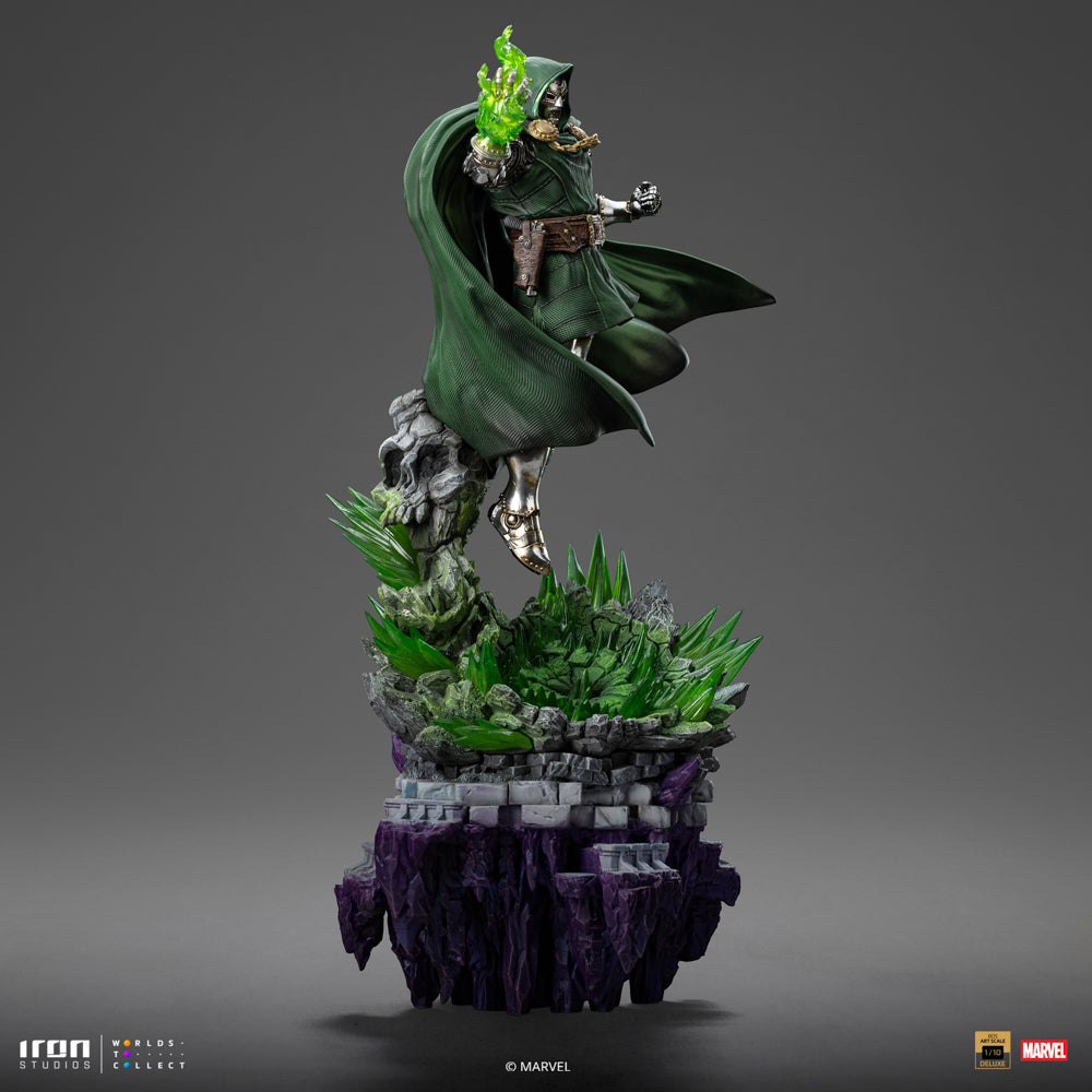 Digital Pre-Order - Statue Doctor Doom Deluxe - Infinity Gauntlet Diorama - Art Scale 1/10 - Iron Studios