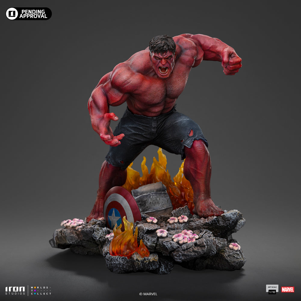 Digital Pre-Order - Statue Red Hulk - Brave New World - Art Scale 1/10 - Iron Studios