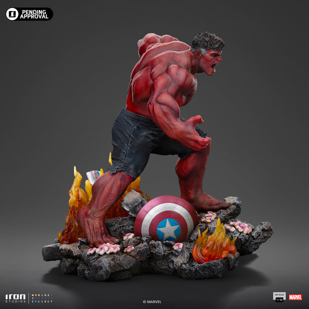 Digital Pre-Order - Statue Red Hulk - Brave New World - Art Scale 1/10 - Iron Studios