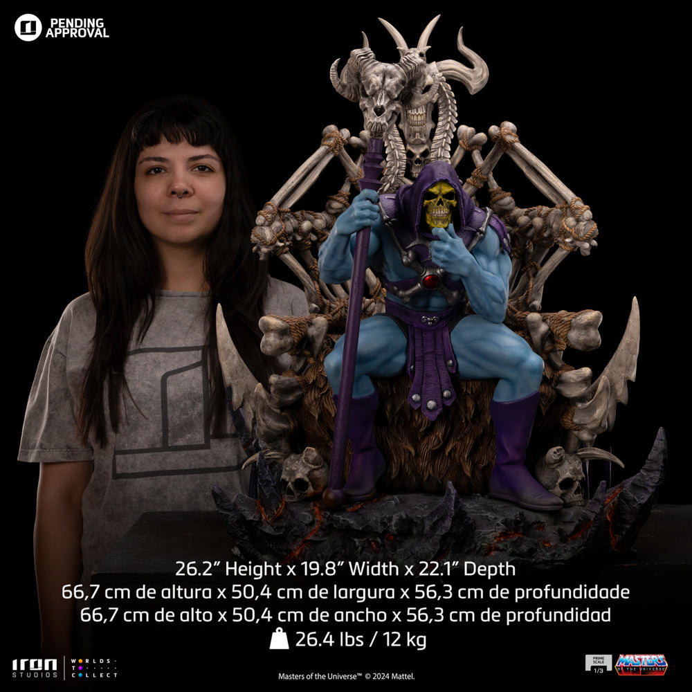 Digital Pre-Order - Statue Skeletor (10th anniversary) - Masters of the Universe - Prime Scale 1/3 - Iron Studios