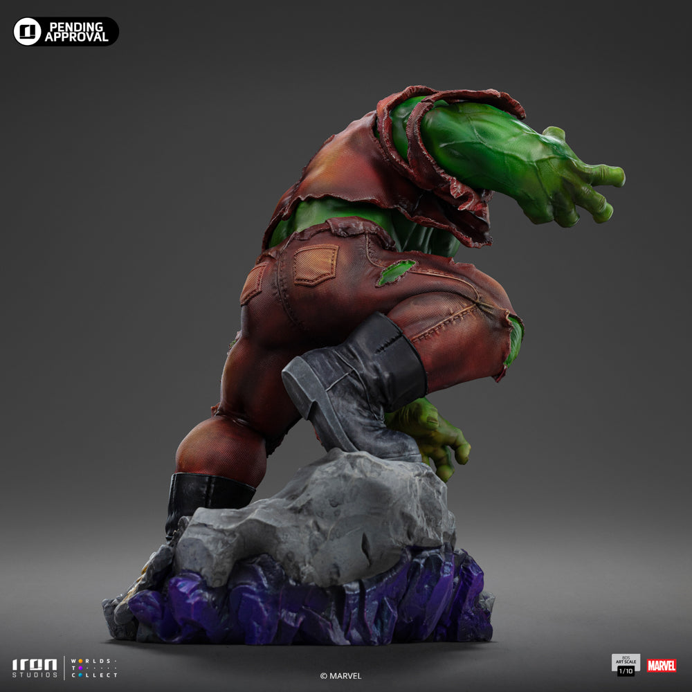 Digital Pre-Order - Statue Hulk - Infinity Gauntlet Diorama - Art Scale 1/10 - Iron Studios